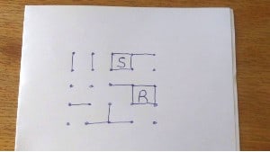 Dots and boxes Example Game